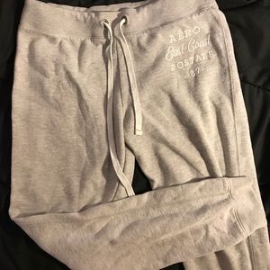 Gray joggers Aeropostale